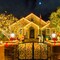 Warm White Curtain String Lights for Wedding House Patio Party Fireplace Holiday Decorations